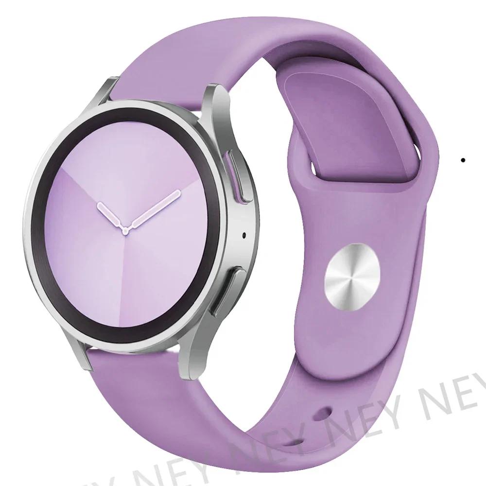 

Silicone strap For Samsung Galaxy watch 6/5/5 pro/4/Classic/Active 2/Gear S3 20mm 22mm sport bracelet Huawei GT 2/e/3/4 pro band 20mm watch strap