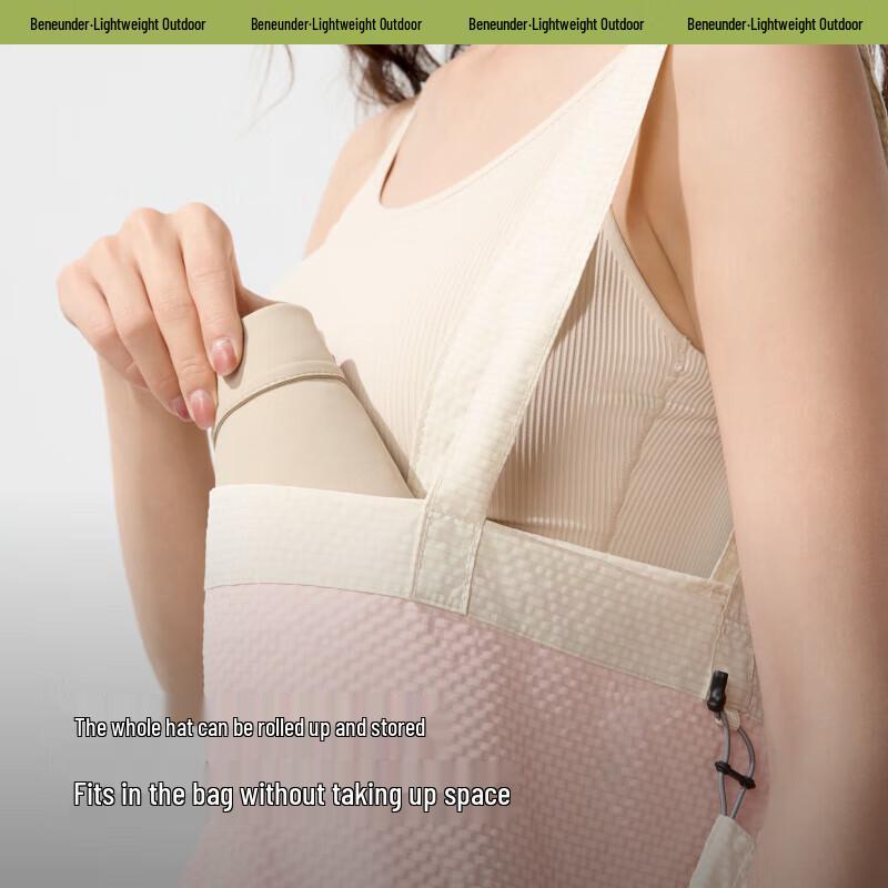 beneunder Women's Double-Sided Sun Protection Bucket Hat AL500