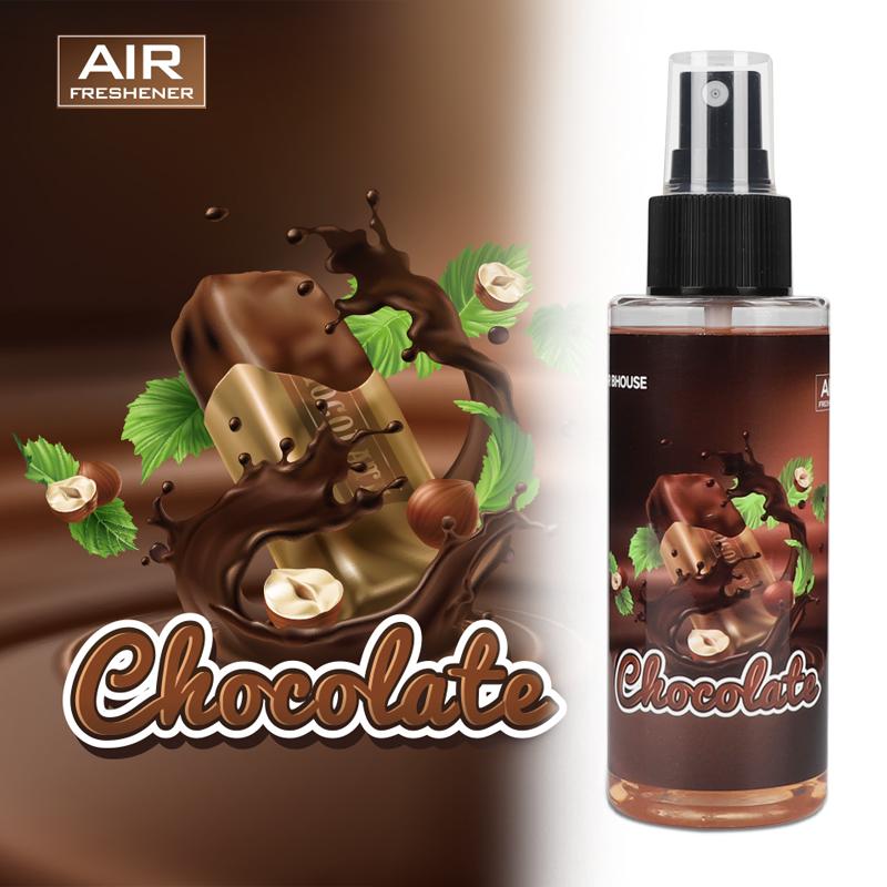 Car Fresheners chocolate Flavor Long Lasting 100ml Strong Air Freshener deodorize home For Car spray perfume