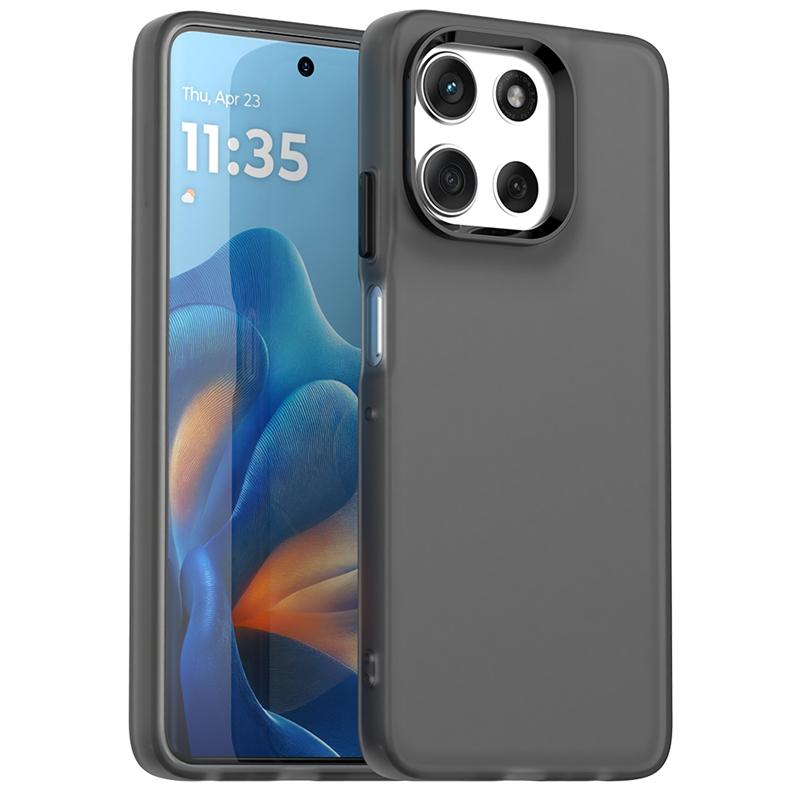 Anti-Drop Candy Color Case For Motorola Moto G56 Matte PC Transparent Back Case Moto G56 G66j G66y G86 Cover For Moto G56 Case