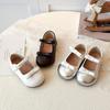 Girls' Mary Jane Leather Shoes - Spring/Autumn French & Japanese Style, Soft Sole, Toddler & Little Girl