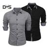 Pánská jarní košile Colorblock kostkovaný potisk Jednořadý Slim Fit Dlouhý rukáv Knoflíčky Knoflíky Streetwear Běžné Business Cardigan Košile Kabát