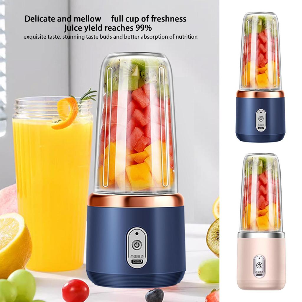 6 Blades Electric Juicer Cup For Travel Portable Juicer Mixer USB Charge Fresh Fruit Juice Personal Blender Smoothie