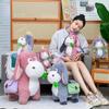 Adorable Plush Donkey Backpack Toy Cute Stuffed Animal Doll Gift For Girls Birthday