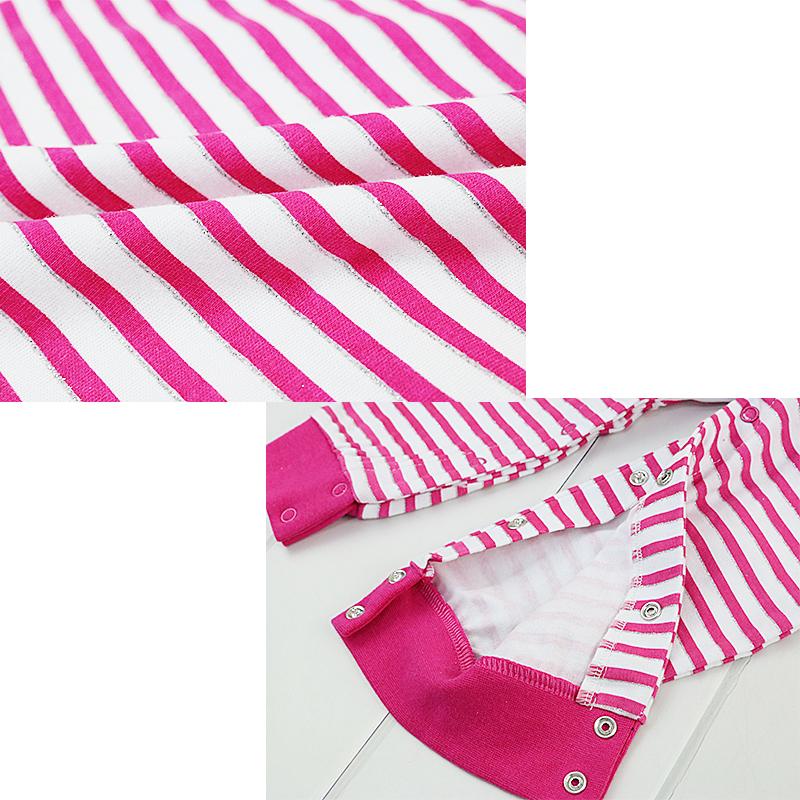 Baby 12-36 Months Rompers 100% Cotton Girls Christmas Clothes Autumn Long Sleeve Clothing Kids Costume with Pocket