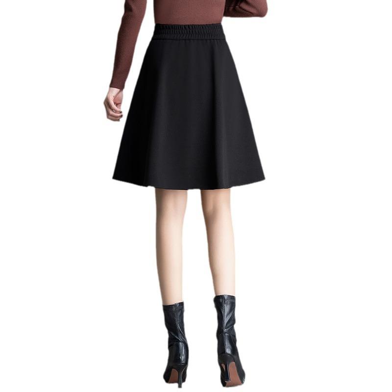 Kurzen rock rock frauen sommer plissee puffy high-end-gefühl ein wort dünne halb rock frühling frauen kleine