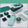 Versatile Multi-function Easy Food Chopper Vegetable Cutter Slicer Featuring Safe Hand Protection And Compact Design For Efficient Cooking