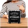 Certified Best Veterinary Frame In All of France Black | Office Idea Gift Work Colleague