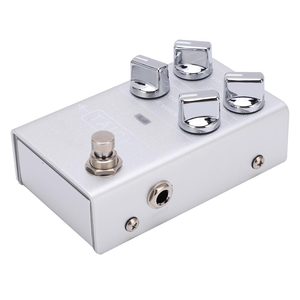 Overdrive Effect Low Gain EQ Band Knob Control Guitar Tuning Pedal Accessories DC 9V 20mA