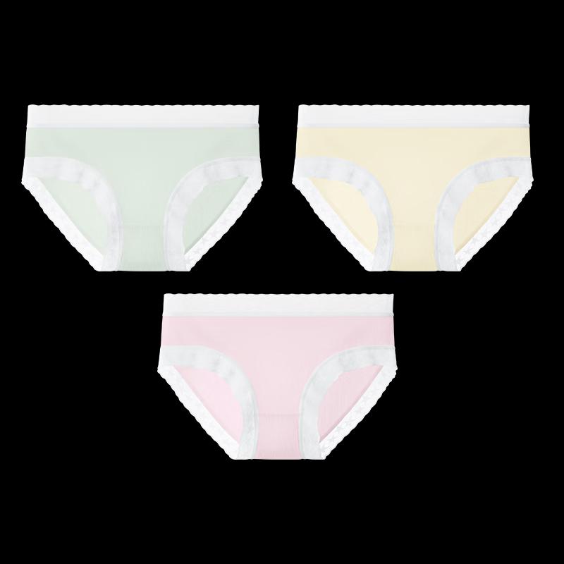 Semir Women's 10A Antibacterial Ice Silk Cooling Cotton Crotch Triangle Briefs