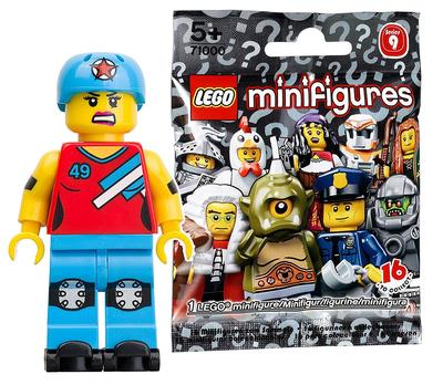LEGO Minifigure Series 9 Roller Derby Girl (Unopened) 71000-8