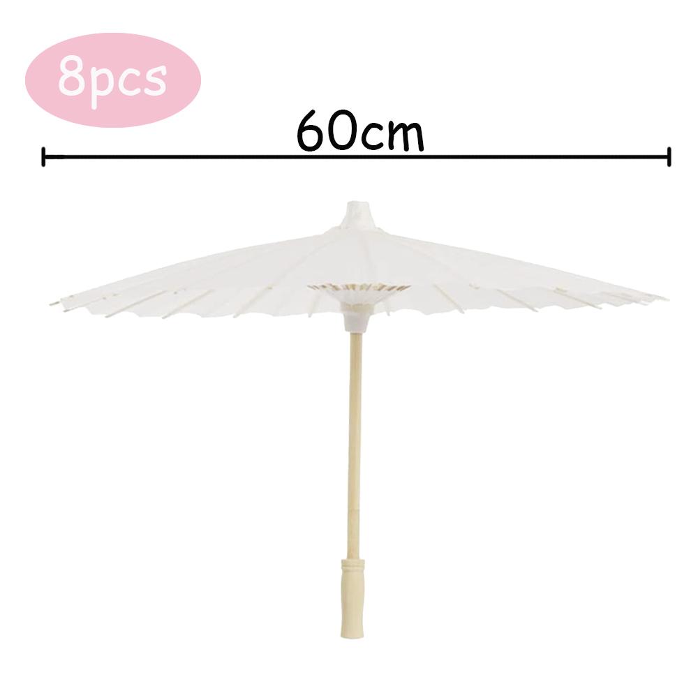 

2/4/6/8/10 шт. зонтик из бумаги для свадебной вечеринки бамбуковый зонтик 60/84 см белый DIY китайский бумажный зонтик девичник фото реквизит