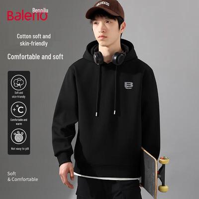 Baleno Men's American Retro Hooded Sweatshirt