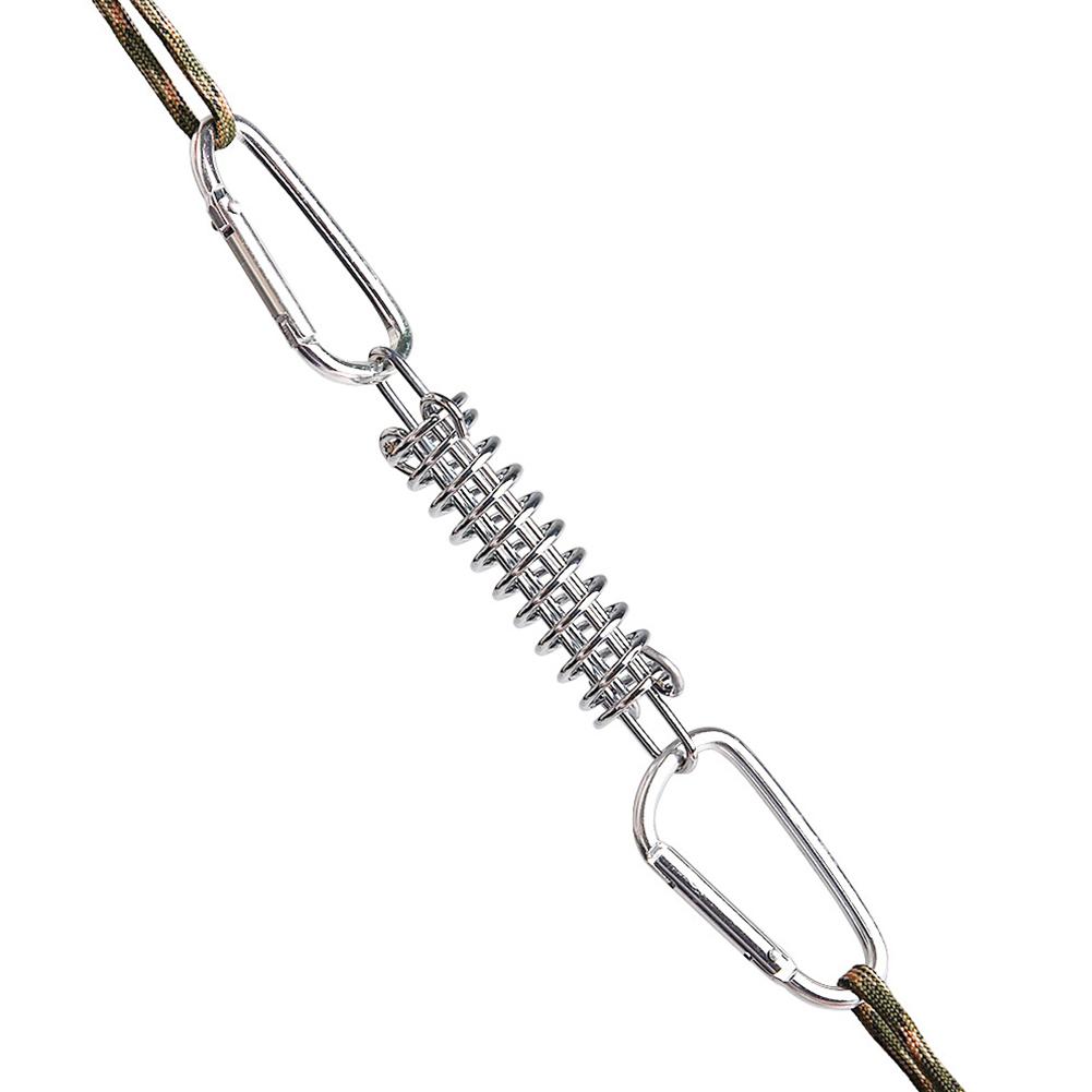 Aluminium Windseil Schnalle Hochfeste Federhaken Schnalle Camping Tragbare Outdoor Elemente für Camping Wandern