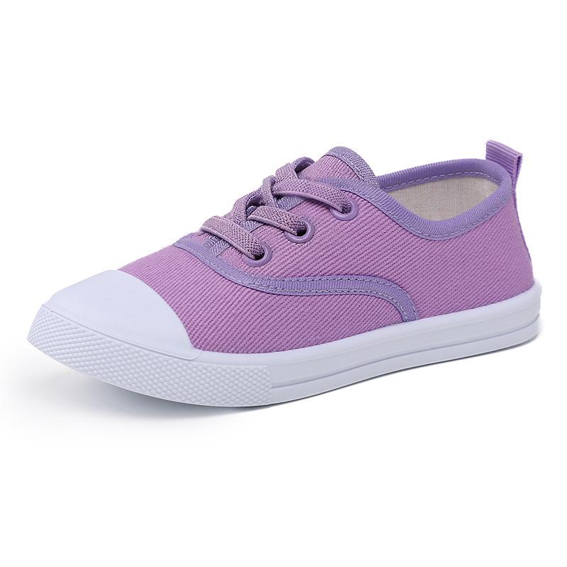 Classmate Canvas Shoes Versatile New Middle-aged and Older Children's Baby Children's Shoes Fashionable Boys' Casual Shoes Cookie Soles 1-6 Years Old