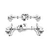 Huangbo Upgraded Front & Rear Car Axle Housing with C-Hubs for R1001 R1002 R1003 RC Models.