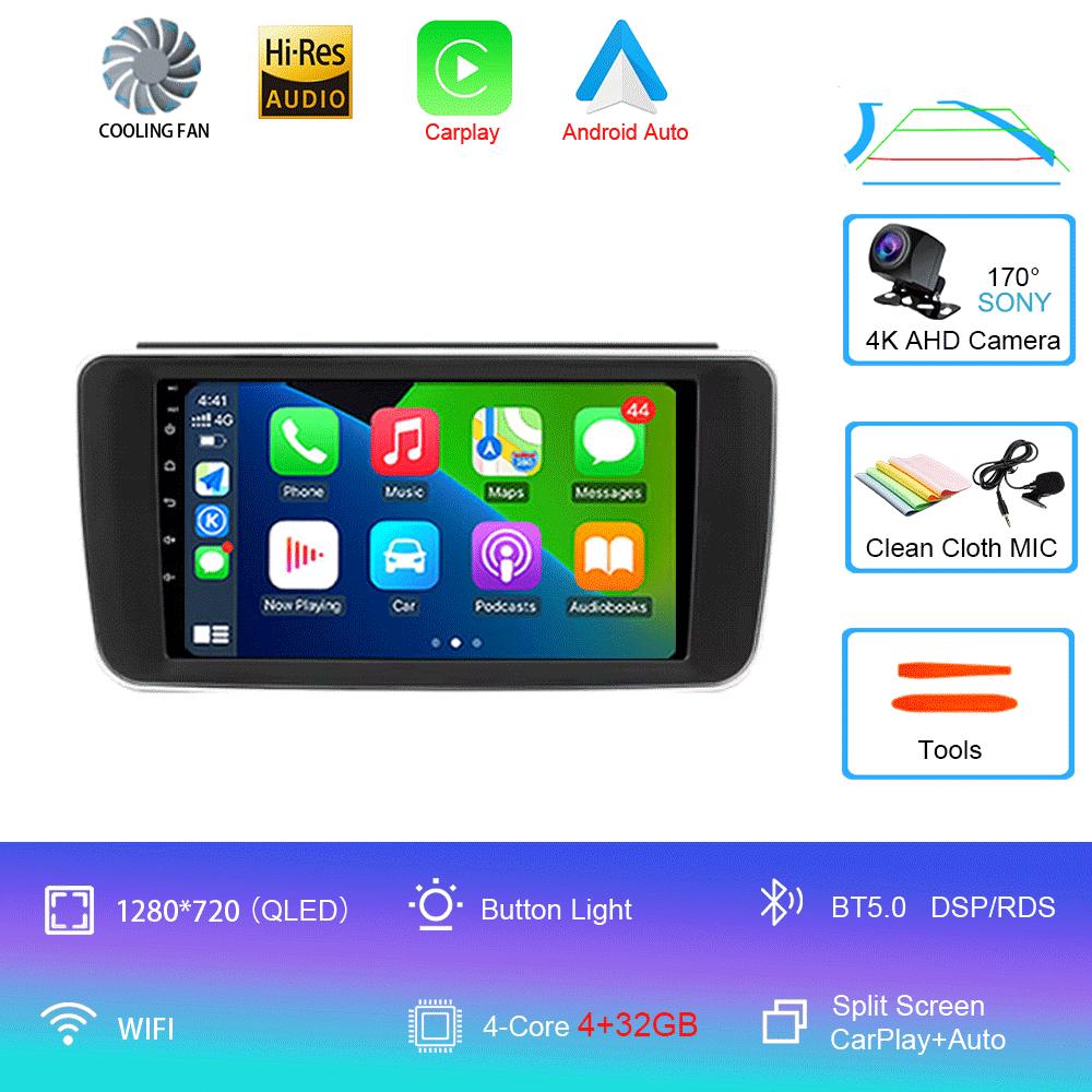 Android 14 For Nissan Leaf ZE1 2017 - 2024 Octa-Core HU 4G Car Radio Multimedia Video Player Navigation GPS 360 camera Wifi