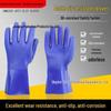 Waterproof Non-Slip Rubber Coated Work Gloves: Oil & Wear Resistant, Thickened Protective Design