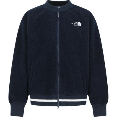 The North Face Vivo Letter Logo Stand Collar Loose Long Sleeve Fleece Jacket Unisex Jacket NJ4FR54J