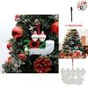 High Quality Pvc 2020 Xmas Christmas Tree Hanging Santa Pendants With Mask