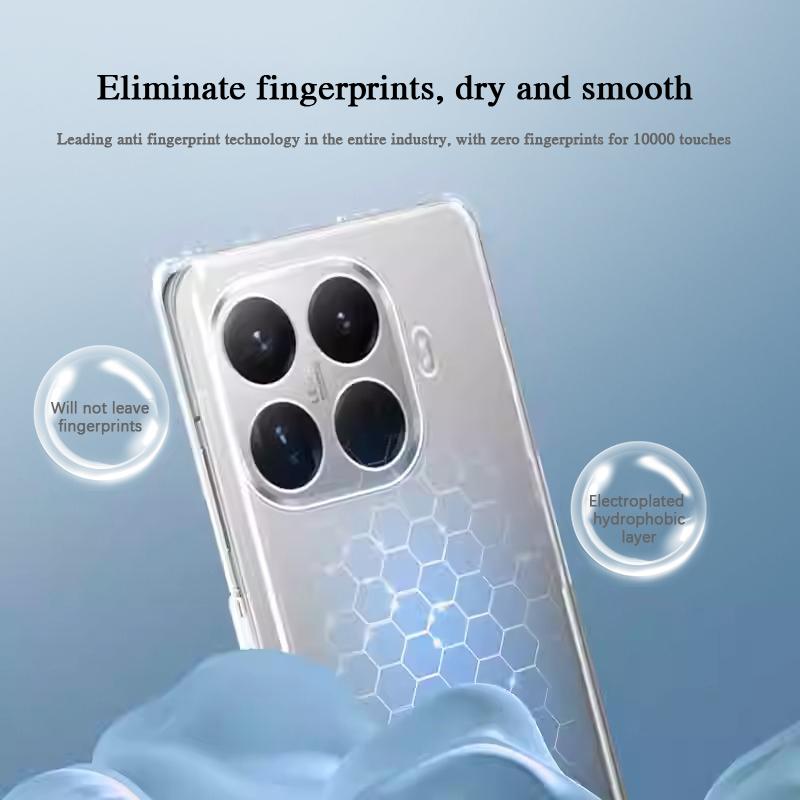 Transparent TPU Phone Case for Xiaomi 15T Pro 15TPro 5G Original Soft Clear Thin Silicone Shockproof Lens Protection Back Covers