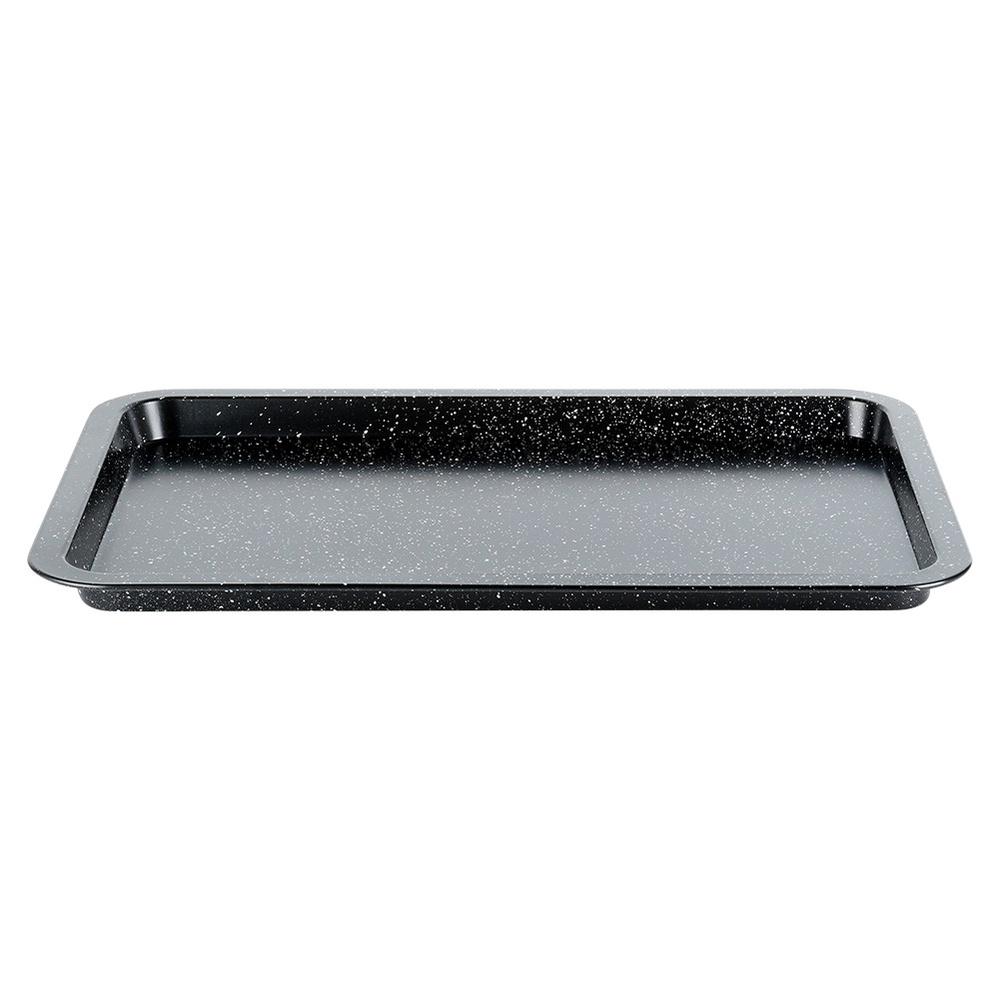 Low Granite Tray for Baking Cookies and Vegetables in the Oven 43x29 cm