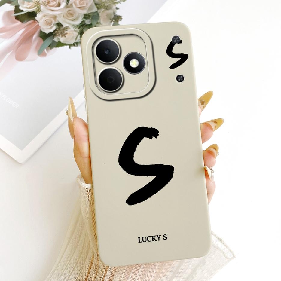 For Realme Note 80 Case RMX5388 Cute Lucky Letters Cover Shockproof Soft TPU Phone Case For Realme Note80 Note 80 4G Fundas Bags