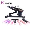 Hismith machine sexuelle automatique Vibration multi-vitesses gode Anal 9 accessoires jouets sexuels mitrailleuse sexuelle rétractable pour