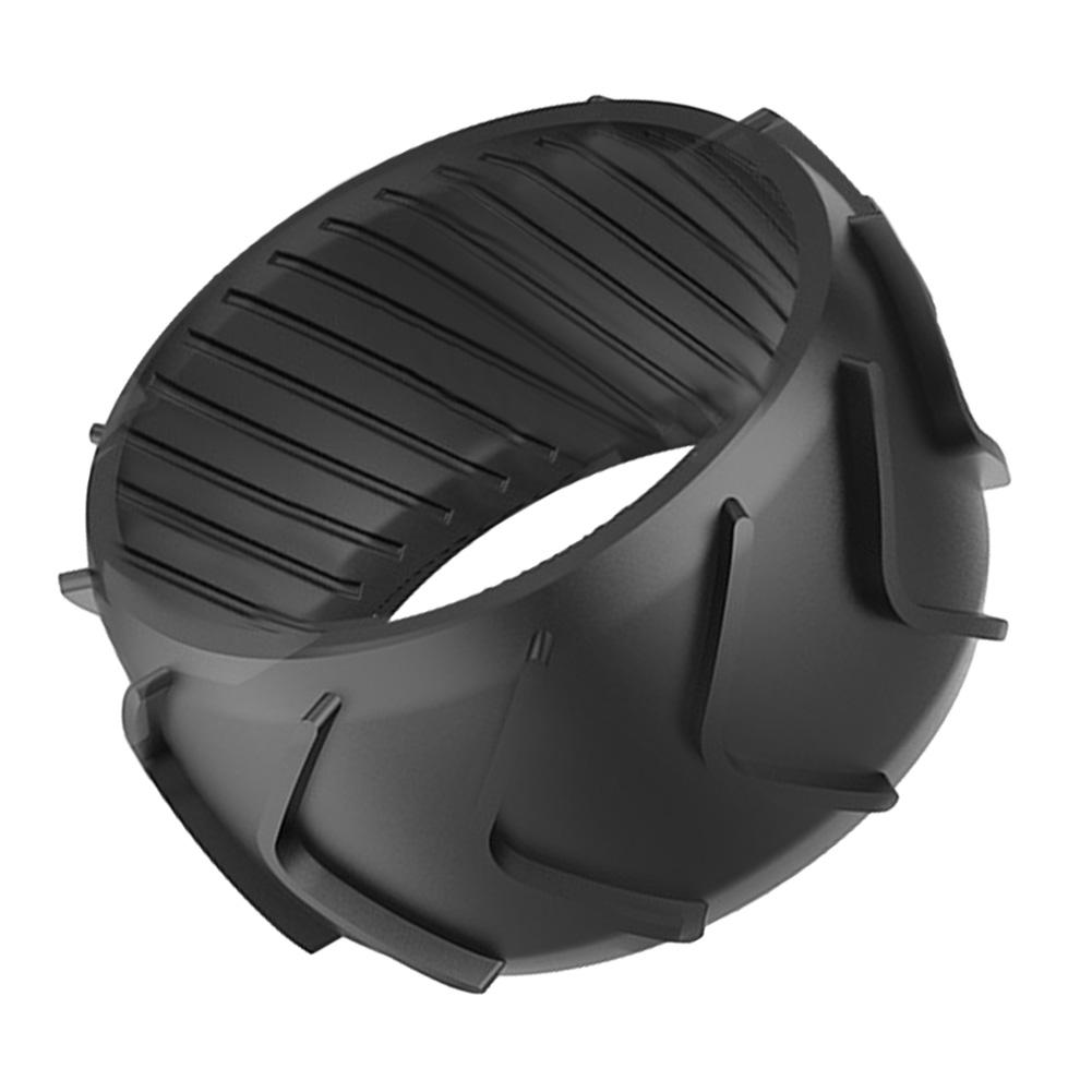 1pcs Wheel Protection 85*44mm Black For Front Wheel