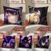 Epic Anime TThe Eminence In Shadow Cushion Cover Pillowcase Short Plush Invisible zipper Room Sofa Cushion Cover