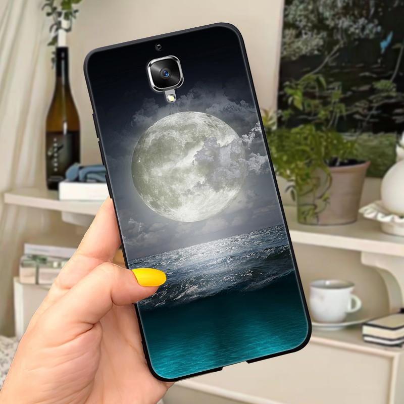 Case For OnePlus 3 3T Cover Black Soft TPU Silicone Back Cover For One plus 3T 3 T Phone Cases for OnePlus3T 1+ 3 1+3T Coques