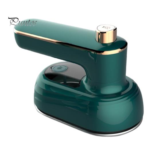 

Мини-отпариватель для путешествий, портативный портативный отпариватель для ткани, компактный размер, электрическая паровая гладильная машина для сухого и влажного использования зелёный