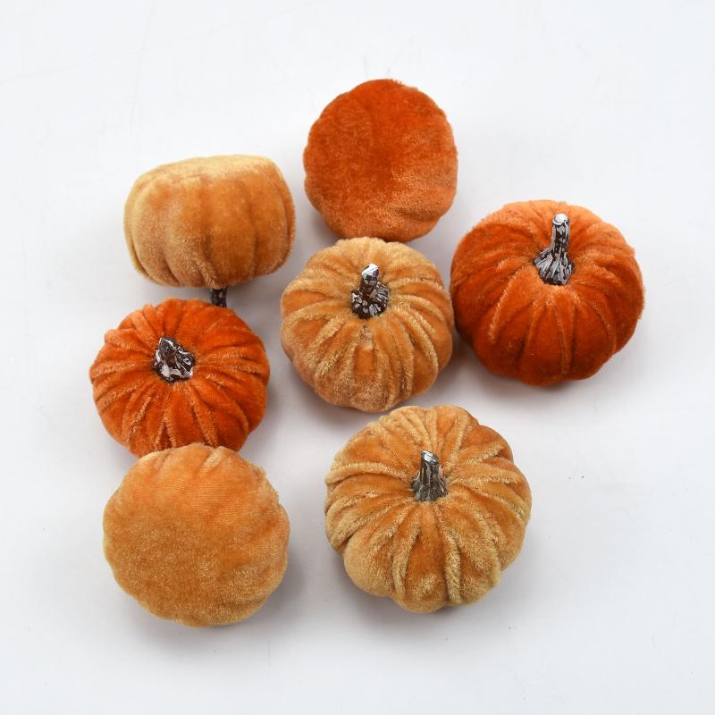 5/10 Pcs Halloween Simulation Pumpkin Desktop Decoration Halloween Party Foam Pumpkin Halloween Decoration