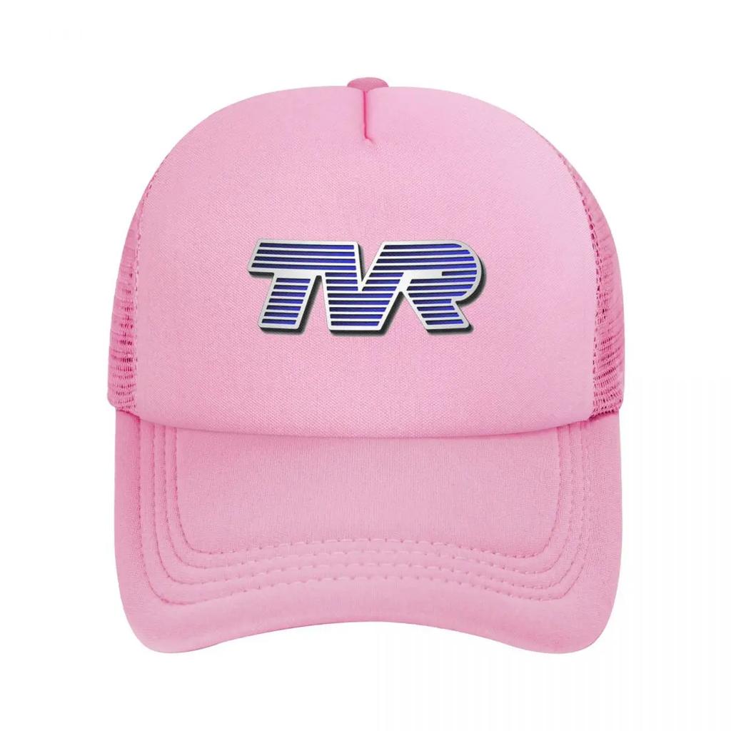 TVR Logo Colorful Mesh Baseball Caps Snapback Fashion Baseball Hats Breathable Casual Casquette Outdoor Unisex
