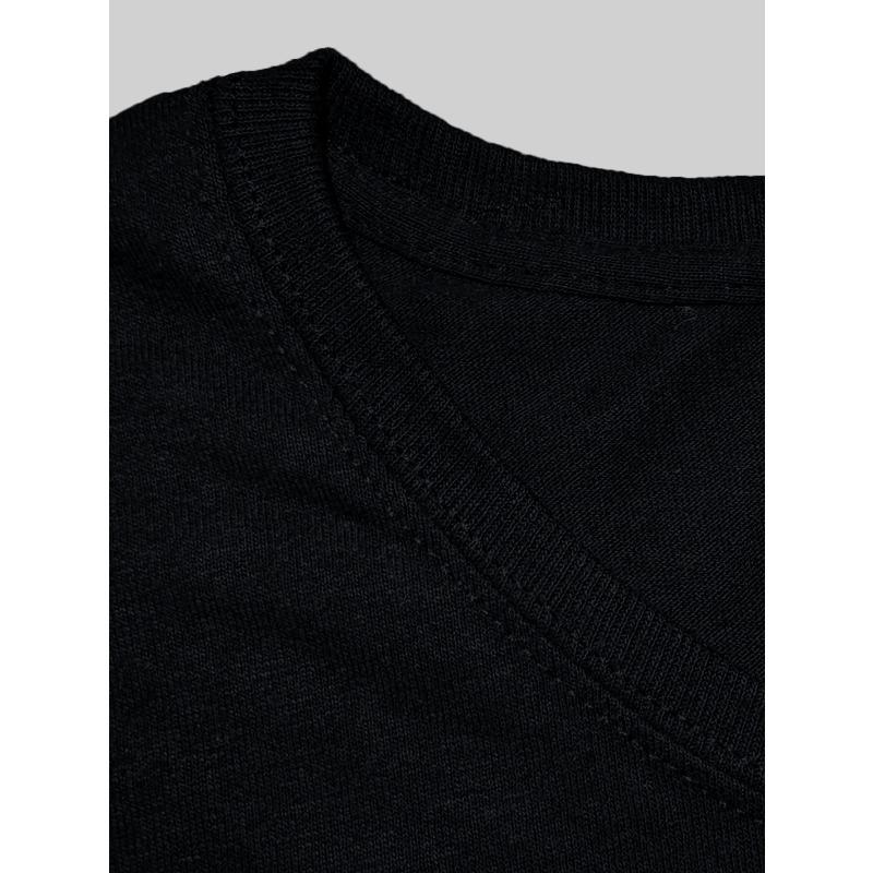 Women's Russian Cyrillic Text Print T-Shirt Comfort Short Sleeve Round Neck Bold White Lettering Casual Everyday Top