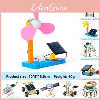 Solar Energy Science Kit With Diy Solar Car And Wind Fan For Childrens Educational Projects