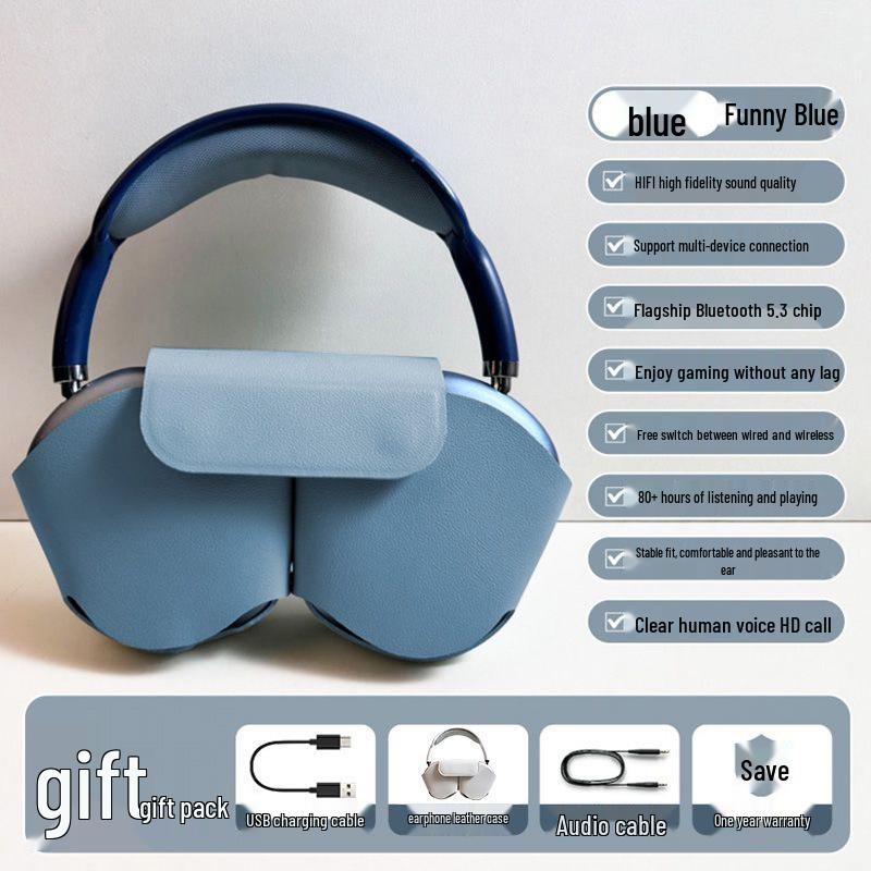 2024 Over-Ear Bluetooth Noise-Cancelling Kopfhörer für iPhone 15 Pro Max