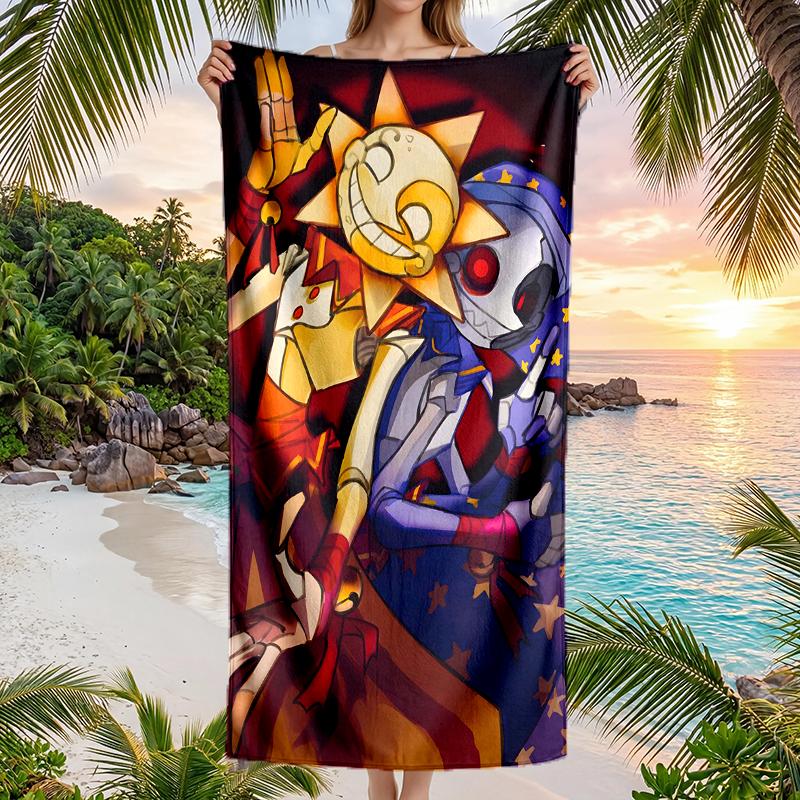 Sundrop Moondrop Fashion Beach Towel: Ideal for Summer Adventures Soft, absorbent and quick drying suitable for swimming and bathing