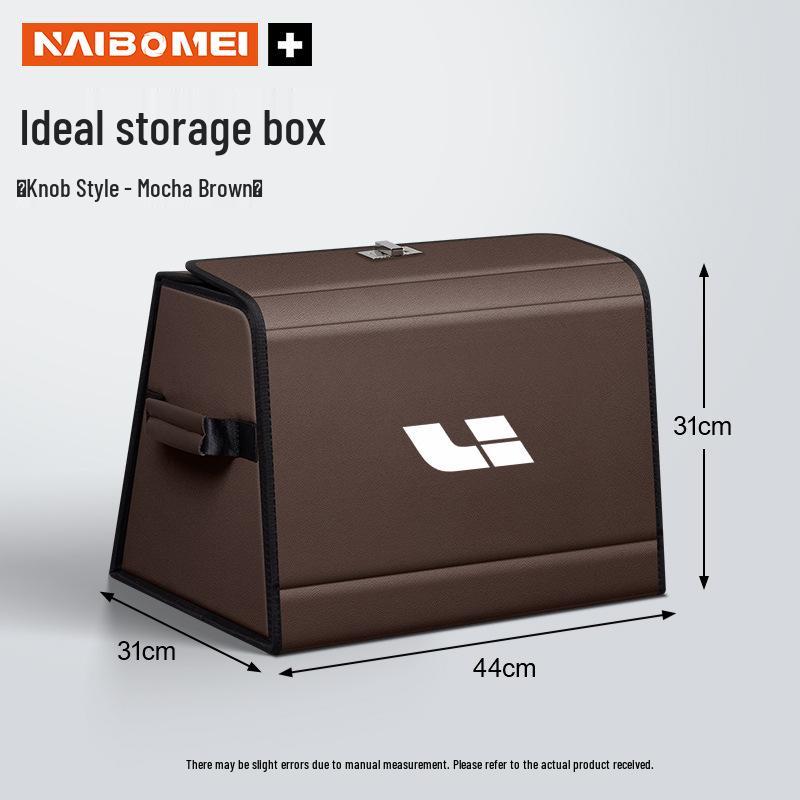 Car Trunk Organizer for Ideal L6/L7/L8/L9/M8 - Interior Storage Box Accessories