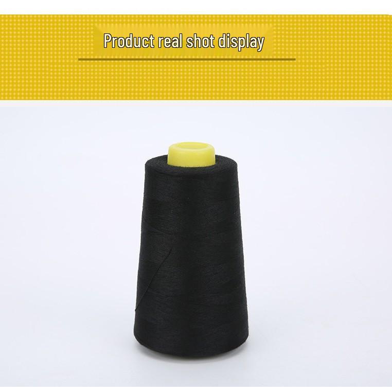 Black & White 3000 Yards High-Speed Polyester Sewing Machine Thread