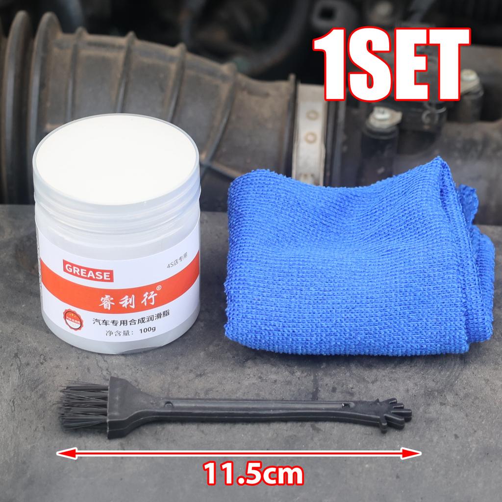100g Car Sunroof Track Grease Lubricating Grease Door Abnormal Antirust Noise Plastic Keyboard Gear Oil Grease Bearing Accessori