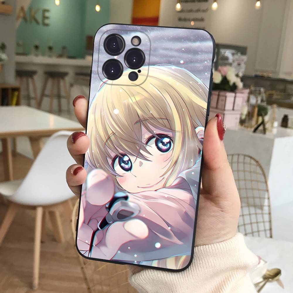Your Lie In April Phone Case For IPhone 16 15 14 13 12 11 17 Pro Max Simplicity Back TPU Soft Case