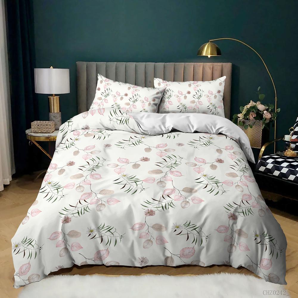 3D Bed set Beautiful Beach Bedding Bed Sets Modern Quilt Cover+pillowcases Winter California King Bedding Sets Jogo De Cama Bed