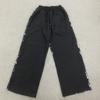 European and American Y2K autumn and winter splicing loose casual street personality dark gothic style hip-hop pants