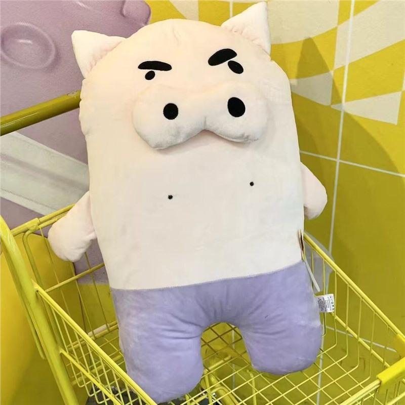 Crayon Shin-chan Pig Plush Doll - Super Soft Anime Cartoon Stuffed Toy & Pillow Gift