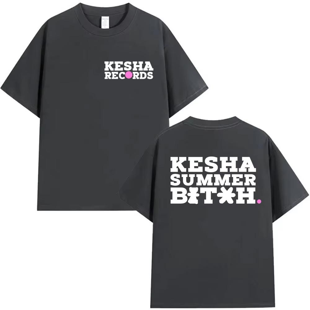

Kesha Live in The UK 2026 Tshirts House of Kesha Fan Gift Tshirt Women Men pure Cotton Tees Fashion Graphic Printing Tops y2k 2XL