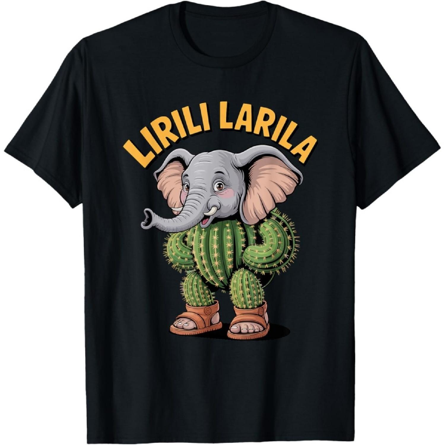 Футболка с мемом Lirili Larila Italian Brainrot(1) S