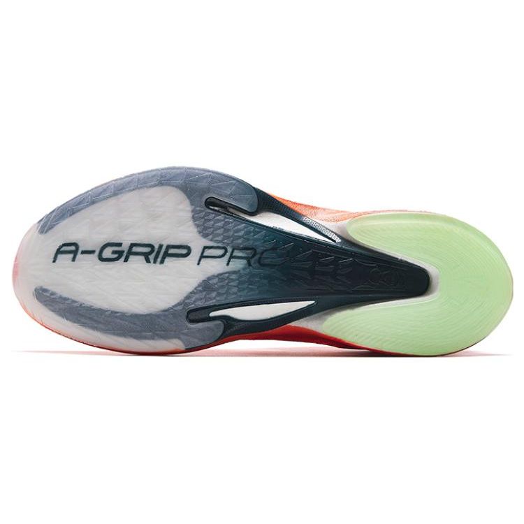 Anta Mah Pro Nitrogen Technology Non-Slip Wear-Resistant Low-Top Running Shoes Men Sneakers Orange Yellow 112335584-4
