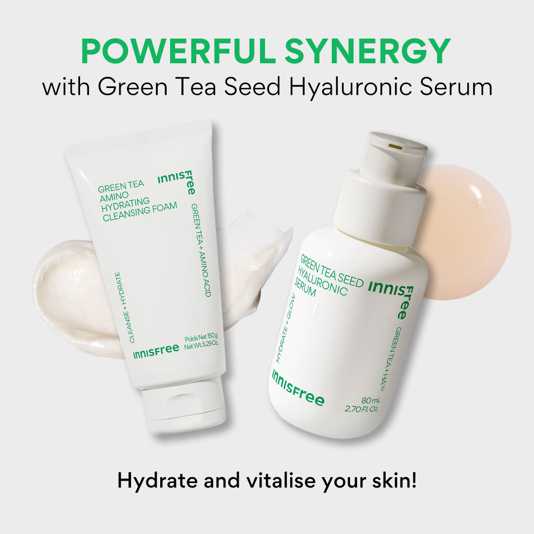 [INNISFREE] Увлажняющая пенка для умывания с зеленым чаем и аминокислотами 150 г 1pc + — фото 12