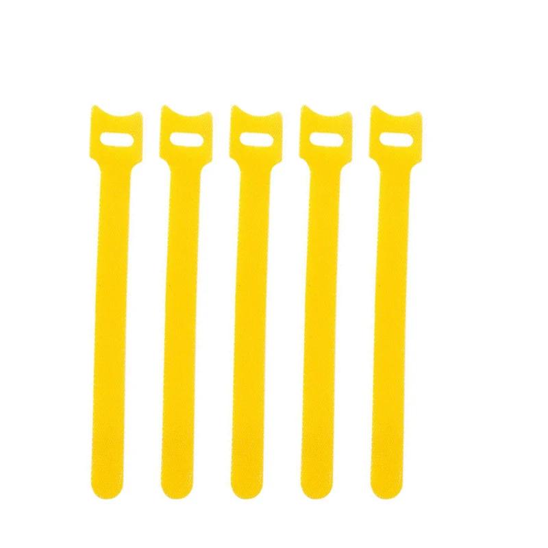 25pcs Reusable Cable Ties, Releasable Wire Management Straps for Earphones Mouse Cables, Nylon Organizer Ties Quick Release